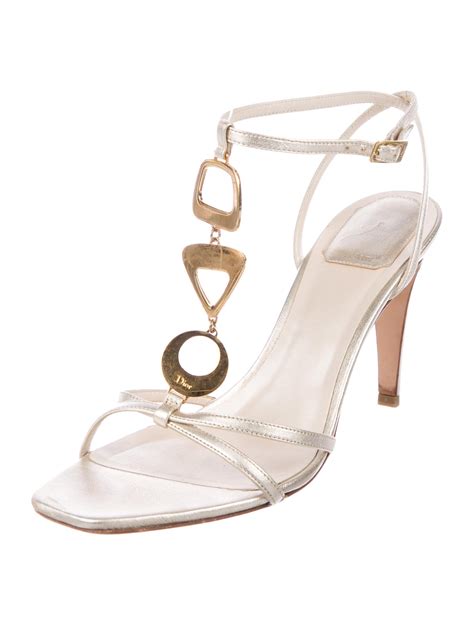 dior sendal|christian dior sandals with heels.